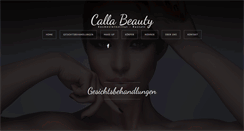 Desktop Screenshot of calla-beauty.de