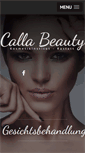 Mobile Screenshot of calla-beauty.de